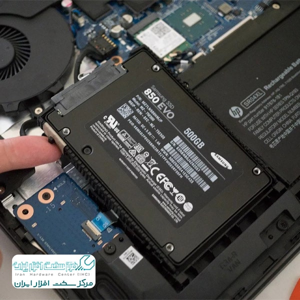 نصب هارد SSD روی لپ تاپ